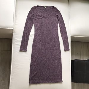 Aritzia Wilfred Free Long Sleeve Dress